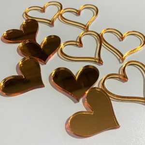 Pack 10 mini corazones - Imagen 2