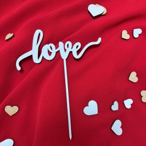 Cake topper love - Imagen 4
