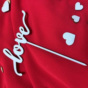 Cake topper love - Imagen 5