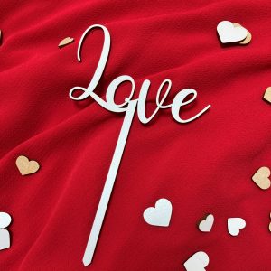 Cake topper Love