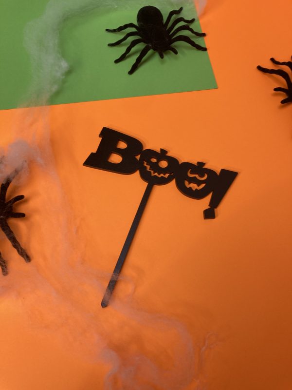Cake topper BOO
