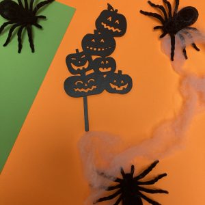 Cake topper Calabazas de halloween