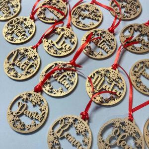 Bolas de madera personalizadas con nombre - Imagen 4