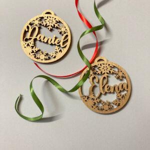 Bolas de madera personalizadas con nombre - Imagen 2