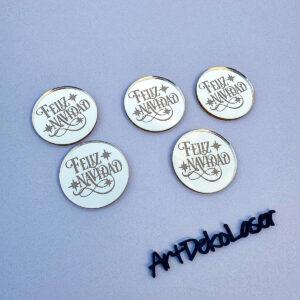 Mini Etiquetas Feliz Navidad