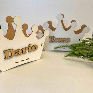 Caja corona con nombre - Imagen 2