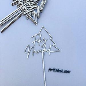 Topper Feliz Navidad - Imagen 2